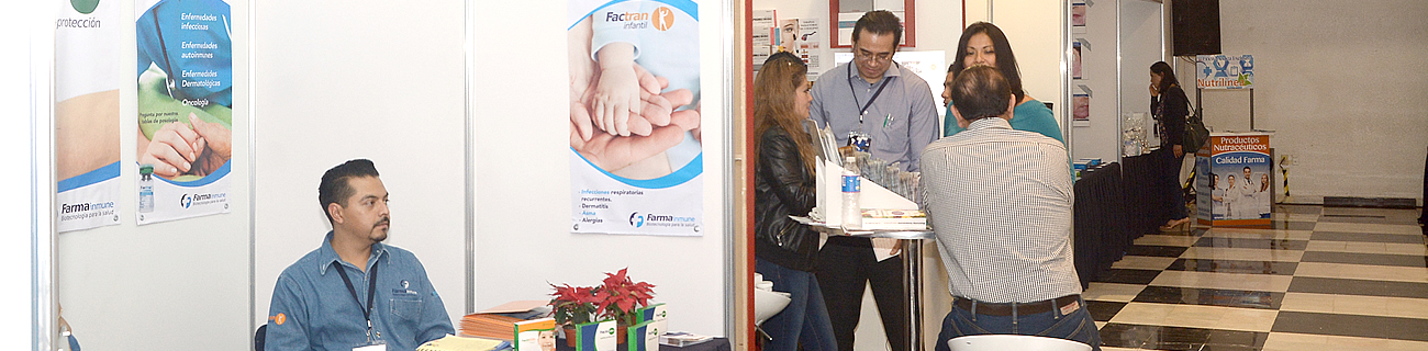 Renta de Stands para el Congreso de Medicina